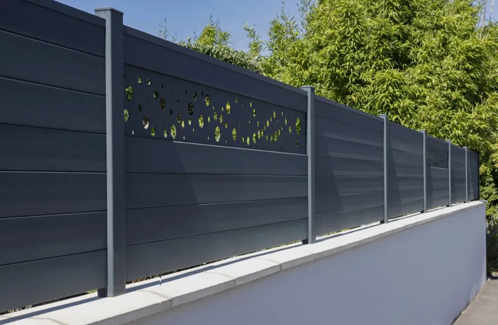 Clôture alu près de Digne les Bains